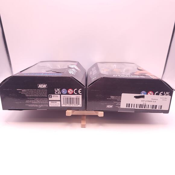 AEW Set of 2 Hangman Adam Page Sting Action Figures New in Packaging - Picture 6 of 8